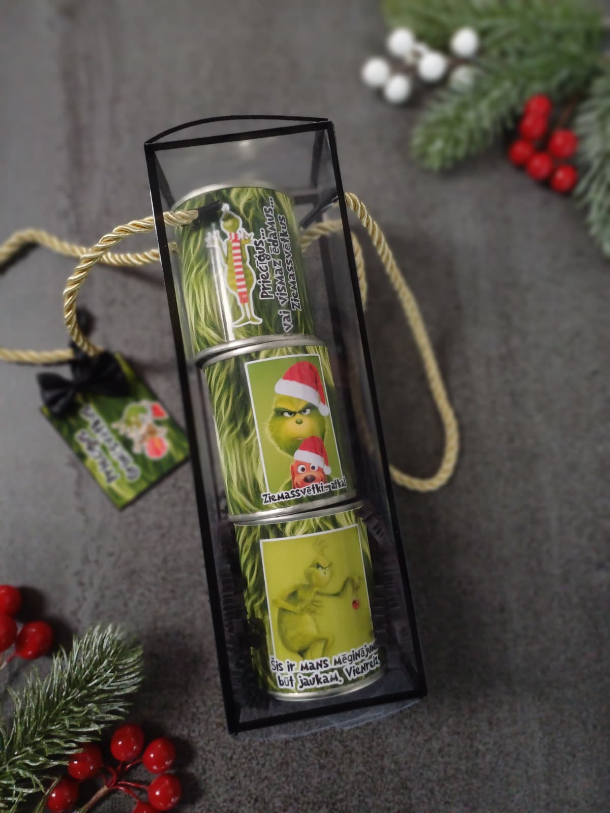 Grinch Ziemassvētku bundžiņas - Image 2