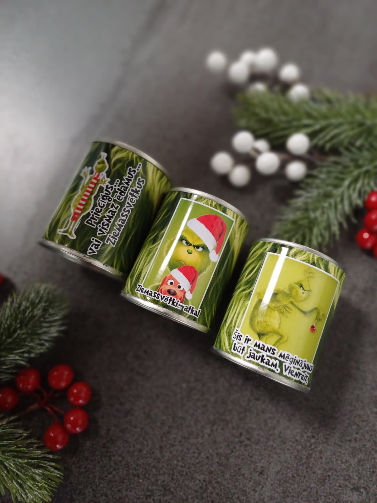 Grinch Ziemassvētku bundžiņas - Image 3