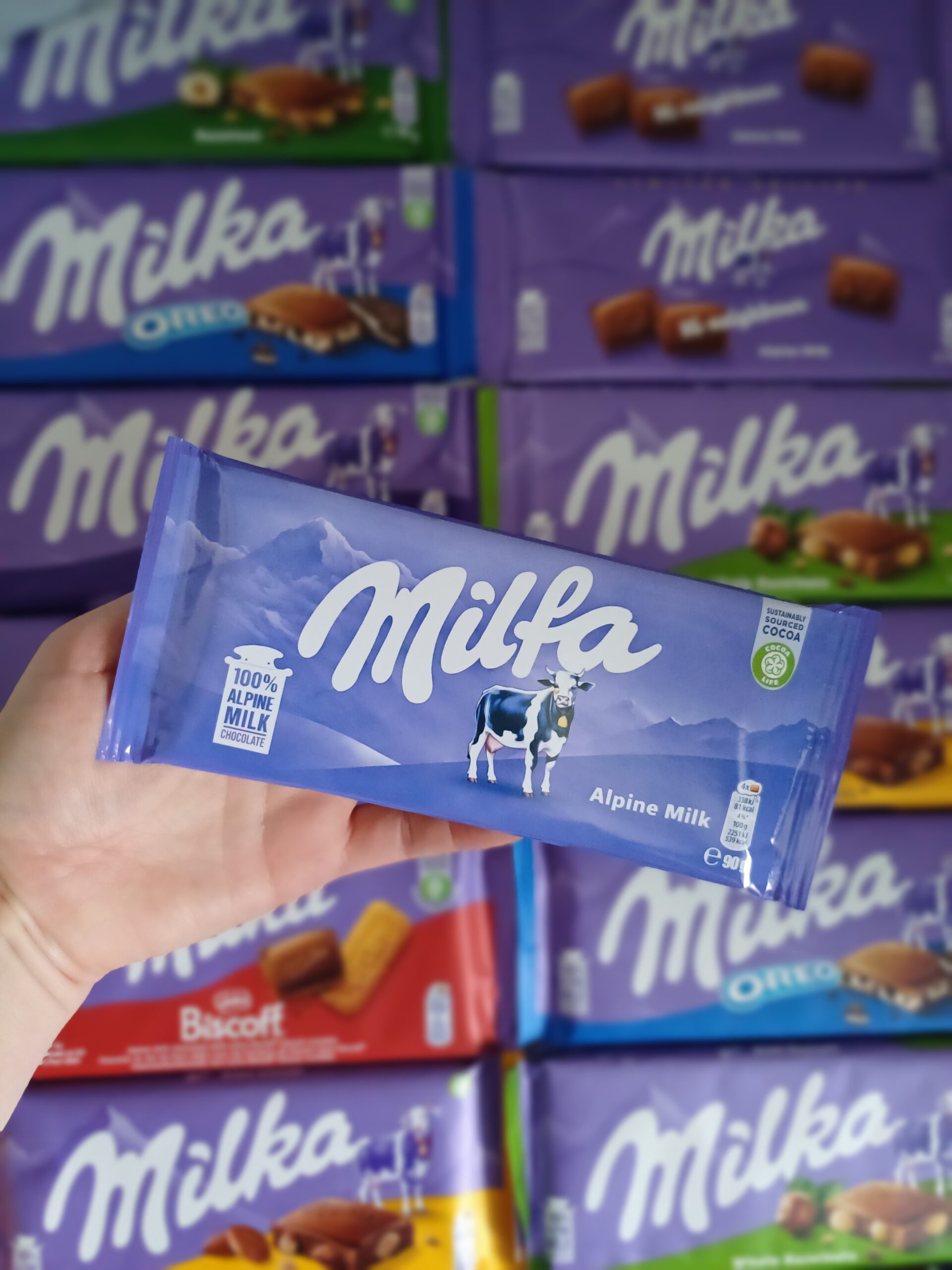 Šokolāde “Milfa” Alpine Milk